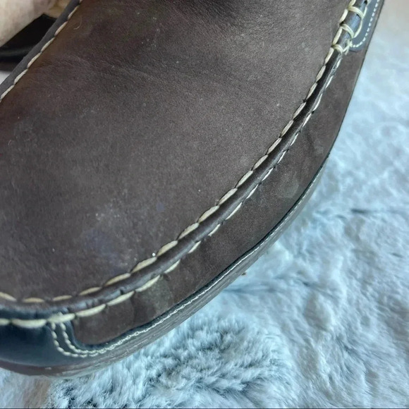 MEPHISTO Suede Sport Loafers Men size 9 Brown and black Color - Picture 14 of 15